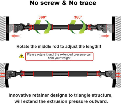 Adjustable Doorway Pull Up Bar