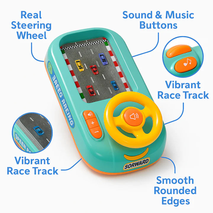 Steering wheel Toy Car